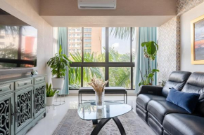 Modern retreat in city's heart